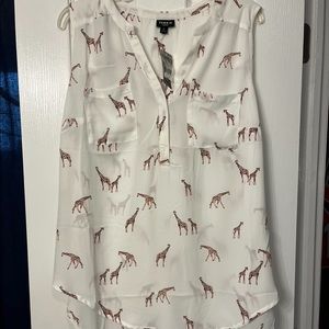 Giraffe Blouse (Harper Blouse)